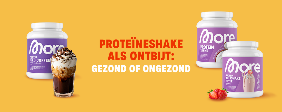 Proteïneshake als ontbijt: gezond of ongezond?