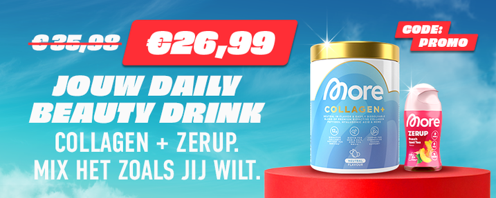 Jouw daily beauty drink. Collagen + zerup. mix het zoals jij wilt.