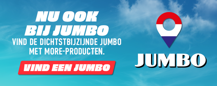 Nu ook bij jumbo. vind de dichtstbijzijnde jumbo met more-producten.