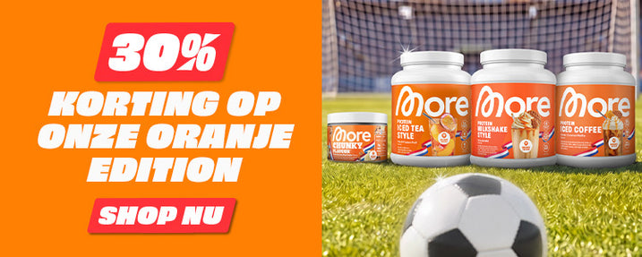 30% korting op onze oranje edition
