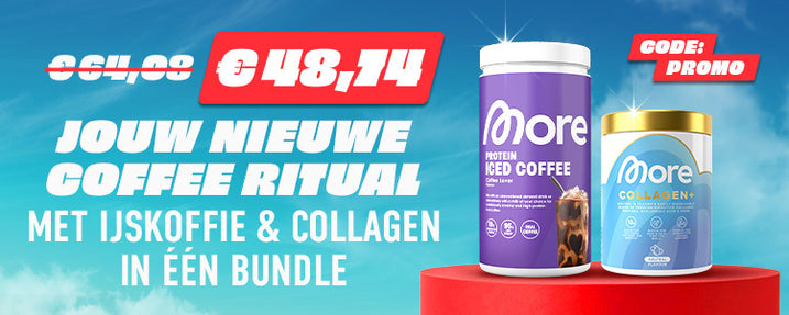 Jouw niewe coffee ritual met ijskoffie & collagen in een bundle